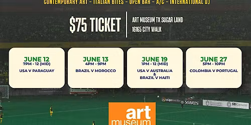 THE AFTER PARTY #5 | Contemporary Art and World Cup Festivities all in one!