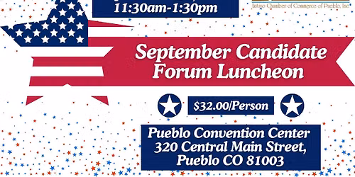 September Candidate Forum Luncheon