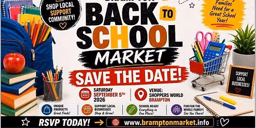 Brampton Back to School Market