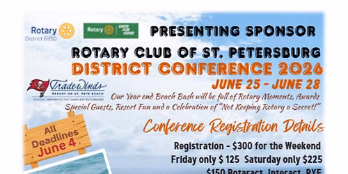 2026 District Conference & Awards Celebration