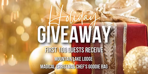 🎁 HOLIDAY GIVEAWAY at Mountain Lake Lodge!