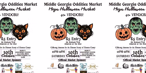 Middle Georgia Oddities: Mega Halloween Market \ud83c\udf83