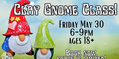 Clay Gnome Class! May 2026