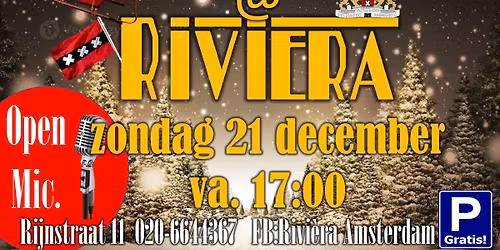VROLIJK KERST bij RIVIERA