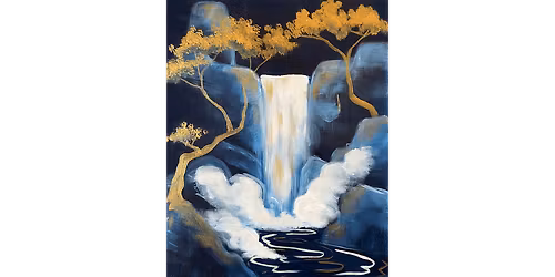 Cloud Dancer Falls - Paint and Sip in Houston | Classpop!\u2122
