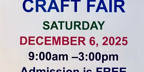 Something for everyone craft fair