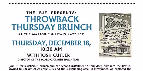 Throwback Thursday: Jewish Owned Businesses of Historic Atlantic City (part II)