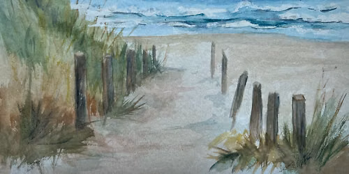 Ocean Watercolor Workshop — 26 Eastdale Ave S, Poughkeepsie, NY, United States, New York 12603