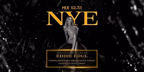 New Year's Eve 2026 - MIX Downtown