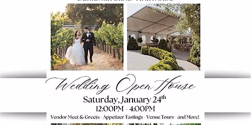 Wedding Open House at Scribner Bend Vineyards