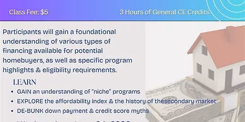 Strategic Financing in Real Estate - CE Class