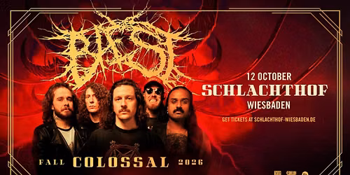 BAEST \/ Special Guest: DEADNATE \u2022 Schlachthof Wiesbaden