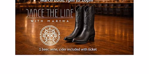 Dance the Line! with Martha at Spacecat Brewing Co.