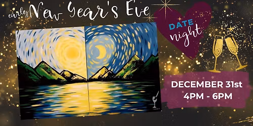 Early New Years Eve Date Night! FREE CHAMPAGNE TOAST