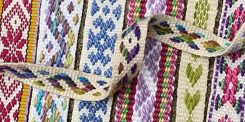 Supplementary Baltic Style Warp Patterning in Band Weaving