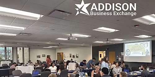 Addison Business Exchange Networking Event