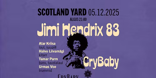 Jimi Hendrix 83 Tallinn