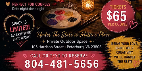 Love On Canvas: Painting Under The Stars