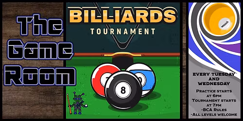 Wednesday Billiards Tournament