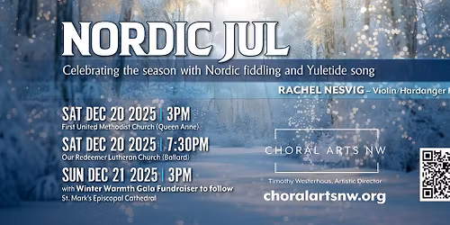 Nordic Jul with Choral Arts Northwest
