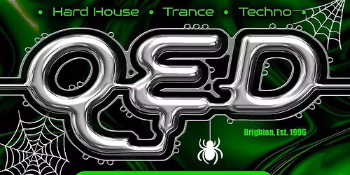QED's Halloween Pty, Brighton, Hard House, Hard Trance Sat 1-Nov