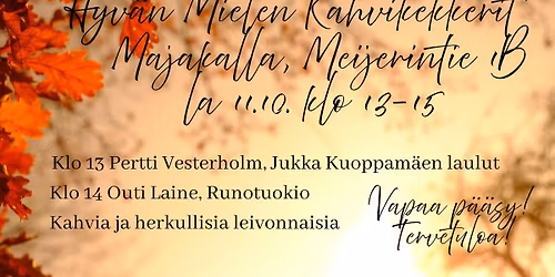 Hyvän Mielen Kahvikekkerit