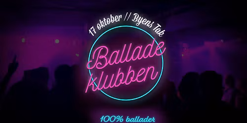Balladeklubben: SPRING Edition! 