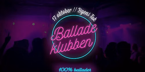 Balladeklubben: SPRING Edition!