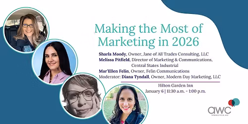 Monthly Speaker Series - Making the Most of Marketing in 2026 Expert Panel