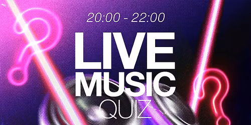 LIVE MUSIC QUIZ \u2013 TOTALLY 80s