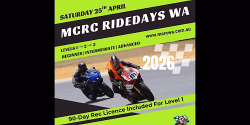MCRC RideDays WA