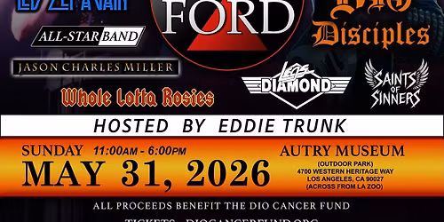 ROCK FOR RONNIE Benefit Concert Autry Museum (Concerts in the Park)