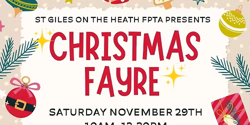 St.Giles-on-the Heath FPTA Christmas Fayre