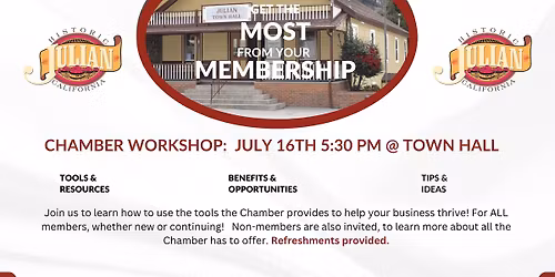 Get The Most From Your Membership