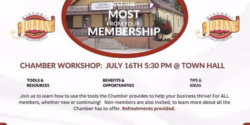 Get The Most From Your Membership