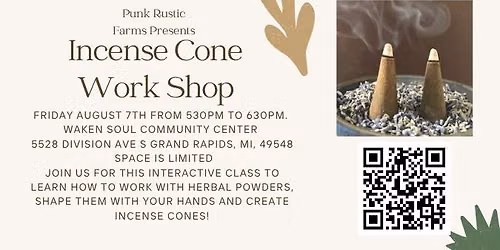 Incense Cone Work Shop