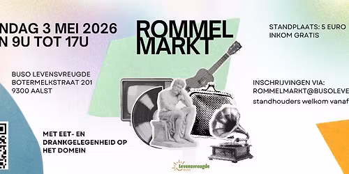 Rommelmarkt BuSO Levensvreugde