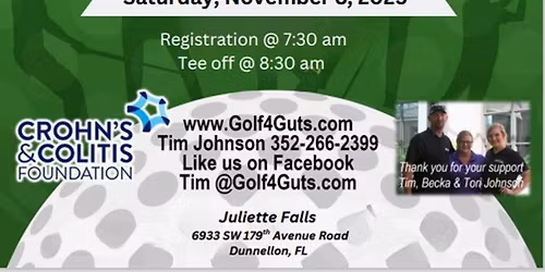 11th Annual Golf 4 Guts