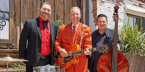 Reverend Horton Heat and Messer Chups Performing On Arties Outdoor End