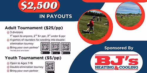 4th annual Hamburg Fun Fest tournament $2500 guaranteed payouts