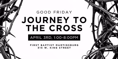 Good Friday Journey to the Cross