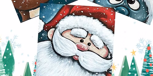 Christmas Canvas Paint Party!!! 