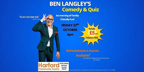 Comedy & Quiz with Ben Langley