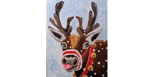 Sassy Reindeer  - Paint and Sip in Phoenix | Classpop!\u2122