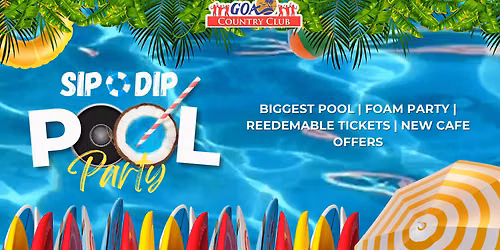 Sip-O-Dip Pool Party