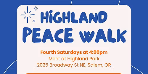 Highland Peace Walk