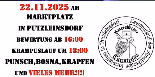 5. Krampuslauf der Ameisberger Turmteifön in Putzleinsdorf