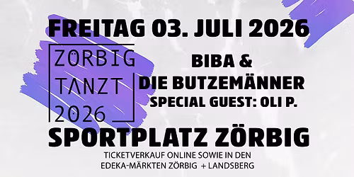 Z\u00d6RBIG TANZT 2026 - FREITAG 