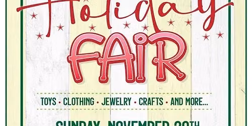 2026 Holiday Fair