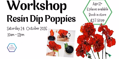 Resin Dip Poppy